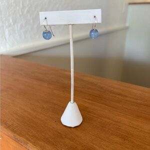 Sterling silver and blue adventurin